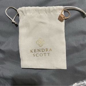 Kendra Scott Ryan Ring, Rose Gold Drusy. 💍 NWT. Size 8.